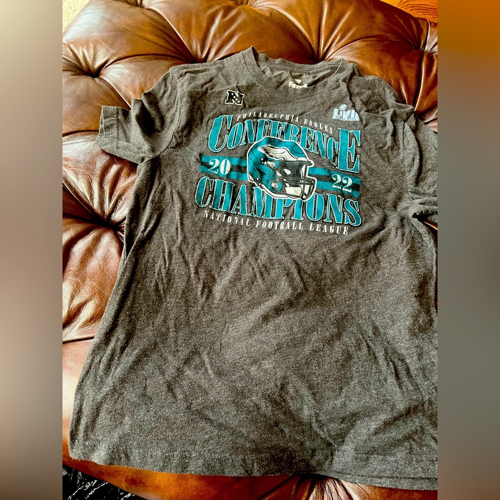 Eagles Gray NFL Conference Champions T-Shirt